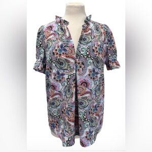 Size M NWOT Floral &Ivy Blouse